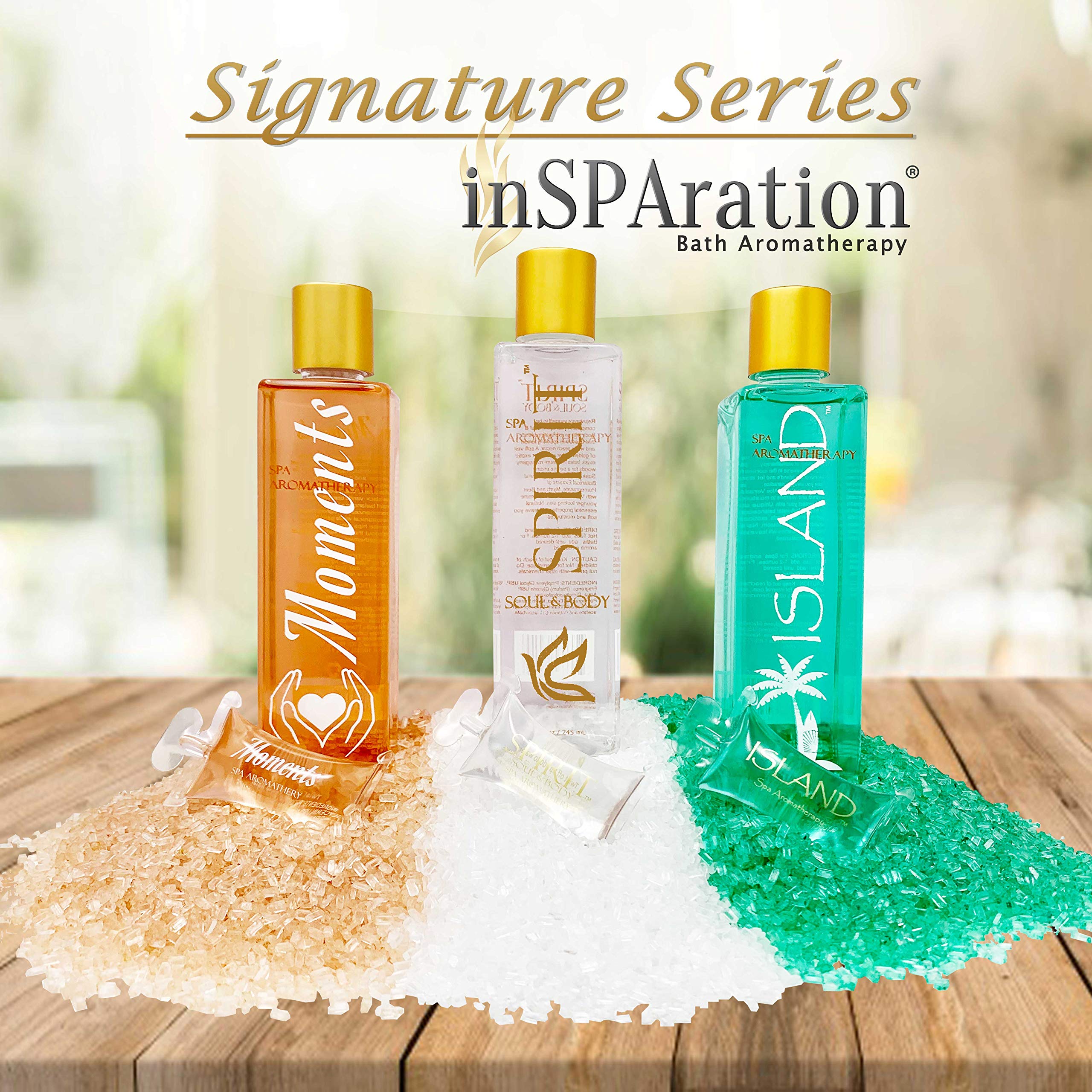 inSPAration Signature Series - Spirit Soul & Body Liquid 16oz Crystals - Image 3